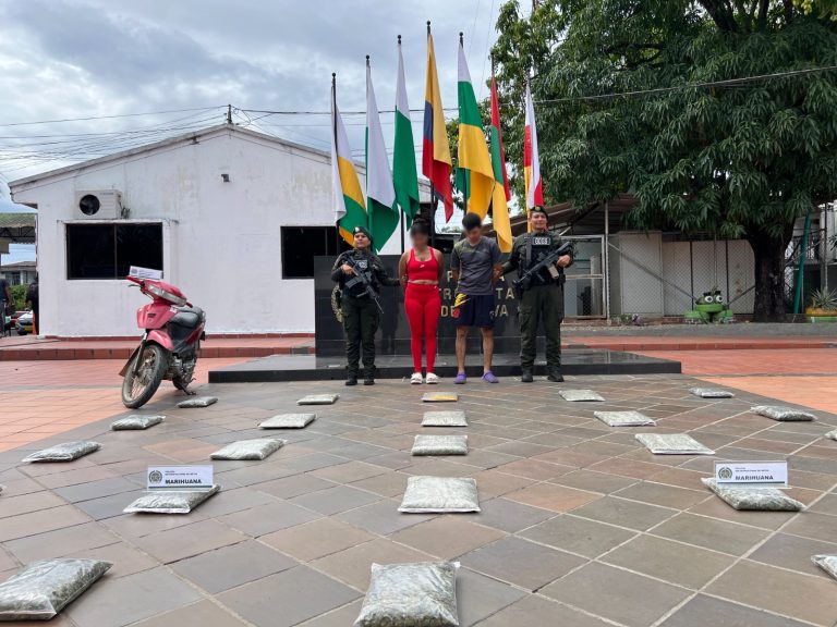 Incautan 25 libras de marihuana en Neiva.