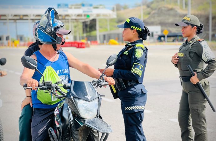 Así fue operativo de seguridad y movilidad en el Plan Retorno