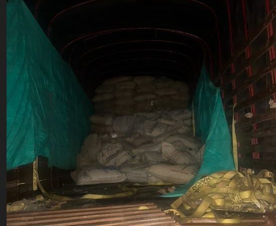 Recuperan 4,8 toneladas de café pergamino