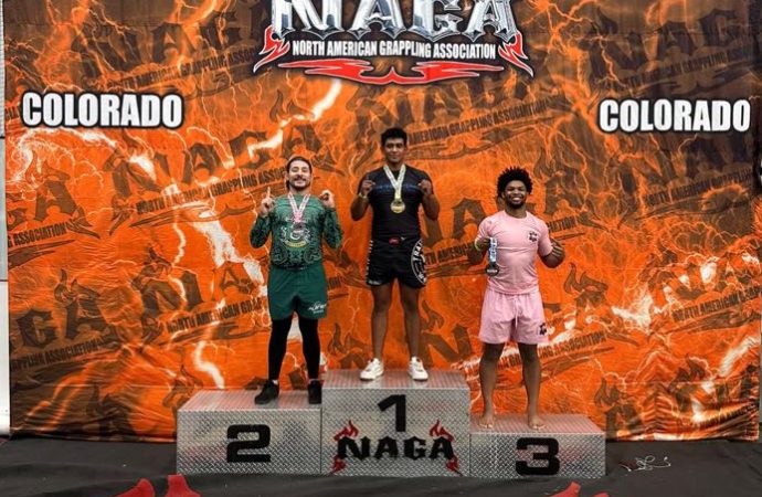 Neivano Juan David Calderón conquista Denver y hace historia en el Jiu Jitsu mundial