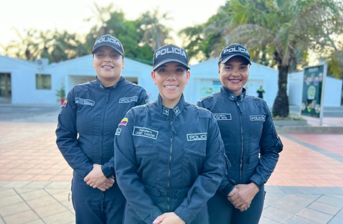 Tres mujeres, una misma vocación: ser Policía